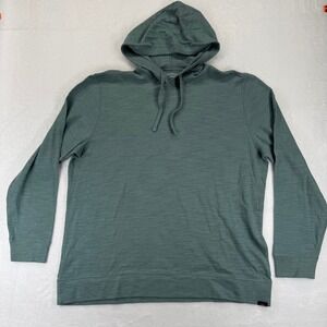 NWOT FAHERTY Mens Sunwashed Organic Cotton Hoodie Pullover Sweatshirt XXL